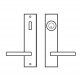 Karcher Design UEL51 Lever Handle Sets "London" Tubular Entry Set - Lever/Lever (Entry, 5 1/2" Ctc)