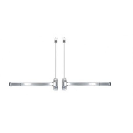 INOX ED93F-LBR3684PR Less Bottom Rod 36" x 84" Fire Rated(Pair Only) Exit Device, Finish-Satin Stainless Steel
