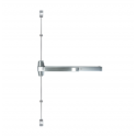 INOX ED93F Concealed Vertical Rod For Metal Door, 36" x 84",Fire Rated, Satin Stainless Steel