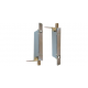 INOX FBA29 Auto Flush Bolt (Wood Door) Auxiliary Hardware, Finish-Satin Stainless Steel