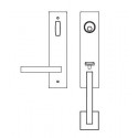 Karcher Design UET88 Lever Handle Sets "Nevada" Tubular Entry Set - Grip/Lever (Entry, 5 1/2" Ctc)