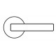 Karcher Design E 'Brooklyn' Lever/Lever Trim For European Mortise Locks (Mamo, Gemo), For Custom Bored Door