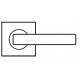 Karcher Design ERM 'Crete' Lever/Lever Trim For American Mortise Locks, For Custom Bored Door, Satin Stainless Steel