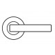 Karcher Design ERM 'Jersey' Lever/Lever Trim For American Mortise Locks, For Custom Bored Door, Satin Stainless Steel