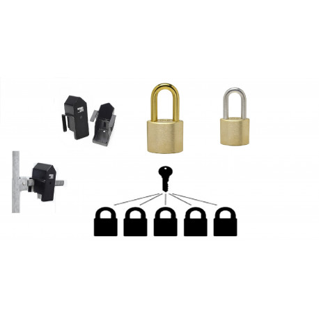 Ranger Lock RGSE-0L Super Extended Lock Guard, Combo Pack