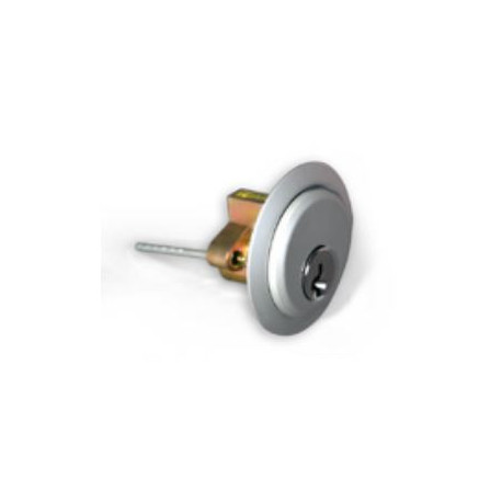 International Door Closers RZ-1003 Rim Cylinder (Zinc) with 2 Keys & Ring