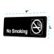 Alpine Industries ALPSGN-9 No Smoking Sign 3"x 9"