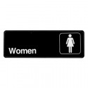  ALPSGN-19- Womens Restroom Sign, 3"x9"