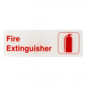  ALPSGN-34-5 Fire Extinguisher Sign, 3"x9"