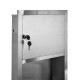Alpine Industries ALP49 Recessed Paper Towel Dispenser / Waste Receptacle
