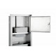 Alpine Industries ALP49 Recessed Paper Towel Dispenser / Waste Receptacle