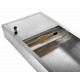 Alpine Industries ALP494 Surface Mounted Paper Towel Dispenser / Waste Receptacle