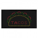 Alpine Industries ALP497-11 19" x 10" LED Rectangular TACO Sign with Two Display Modes