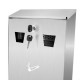 Alpine Industries ALP490-01-SS All-In-One Wall Mounted Cigarette Disposal Station