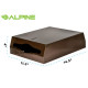Alpine Industries ALP480 C-Fold/Multifold Paper Towel Dispenser, Stainless Steel Brushed