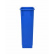 Alpine Industries ALP477-R-BLUE 23 Gallon Blue Slim Recycle Bin