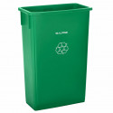  ALP477-LGRN 23 Gallon Slim Recycling/Trash Can