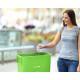 Alpine Industries ALP477 23 Gallon Slim Recycling/Trash Can