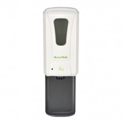 Alpine Industries ALP430 Automatic Hands-Free Liquid/Gel Hand Sanitizer/Soap Dispenser, 1200ml