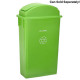 Alpine Industries ALP478-1-LGRN 23 Gallon Slim Trash Can Dome Lid, Lime Green