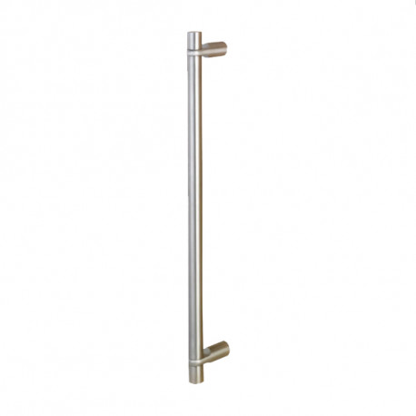 Modric 1629BB Sembla Pull Handle with Drum Tips 600mm Centres Back To Back Fixings