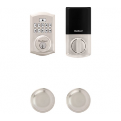 Kwikset 260 Smartcode Traditional Electronic Deadbolt with Juno Knob