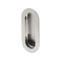  SS6220 50mm x 110mm Oval Flush Pull Handle (Sliding Doors Only)