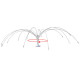 Bird B Gone BS Bird Spider 360 W/ PVC Attachment Base And Screws