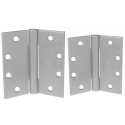  CP514545-800 Standard Weight 3 Knuckle Concealed Plain Bearing Stainless Steel Hinge, Full Mortise