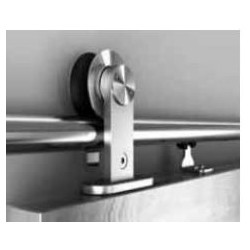 PBB BD5A Barn Door Track System, Stainless Steel
