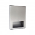 Modric SS2470 Recessed Hand Dryer Panel, Satin Stainless Steel