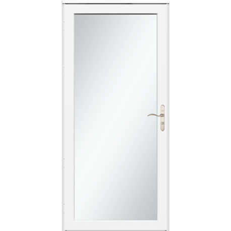 Larson Security 459 Platinum Collection Interchangeable Full Glass Storm Door