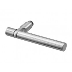 Modric 3023G Allgood Lever Handle for Glass Patch Lock, Satin Stainless Steel