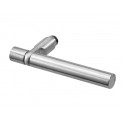 Modric SS3023G Allgood Lever Handle for Glass Patch Lock, Satin Stainless Steel