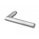 Modric 3070G Allgood Lever Handle for Glass Patch Lock, Satin Stainless Steel