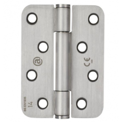 Modric SS8066RE Grade 316 Concealed Bearing Butt Hinges, Satin Stainless Steel