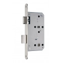 Modric SS7608FN60 Allgood Hardware 76 Series Vertical Bathroom Lock, Satin Stainless Steel