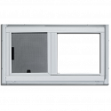  L60365-32BR Premium Series Slider Storm Window