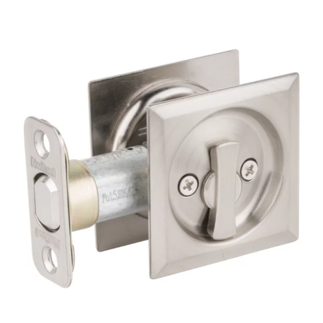 Kwikset 335SQT Pocket Door Lock, Function-Privacy