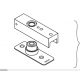 Rixson M700/M800 Model Overhead Concealed Closer Parts Drawings
