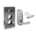 Codelocks CL610 & CL615 Gate Box Kit, Includes Codelock, Weldable Gate Box & Latch Bracket