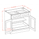 US Cabinet Depot B Single Rollout Shelf Base Kits, Capital Collection