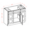  VDDB48-SG Vanity Combination Bases - Double Drawer Stack, Capital Collection
