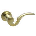 Von Morris 98824/51172 Wave Lever With Small Colonial Rose, Entry Mortise