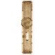 Von Morris 97160 Bamboo Deco Handleset With Lever, Dark Oxidized Satin Bronze, Oil Rubbed