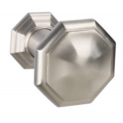 Von Morris 90827/58172 Large Moorestown Knob With Small Moorestown Rose, Entry Mortise