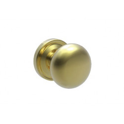 Von Morris 90017/50172 Small Mushroom Knob With Small Traditional Rose, Entry Mortise