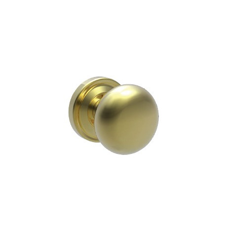 Von Morris 90017/50172 Small Mushroom Knob With Small Traditional Rose, Entry Mortise