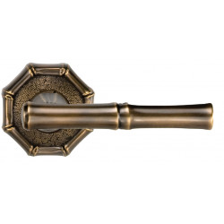Von Morris 8830/5520 Bamboo Lever With Small Bamboo Rose, Dummy Trim