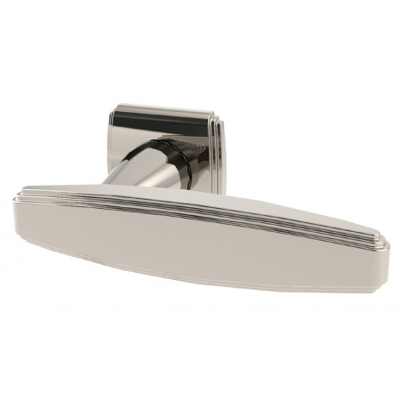 Von Morris 8829/5417 Art Deco Lever With Small Art Deco Rose, Dummy Trim